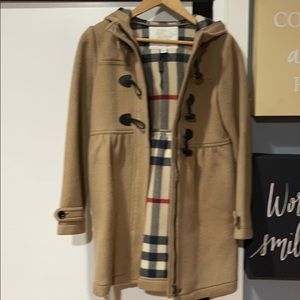 Sale!!!!! Girls Burberry Wool Coat